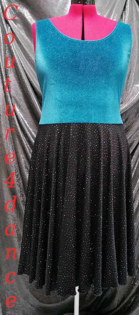 Kleid Mambo Glitter, Größe XL